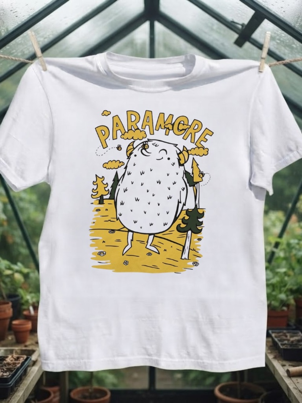 Paramore Cute Yeti Monster Shirt | Alternative | Whimsical | Paramore fans